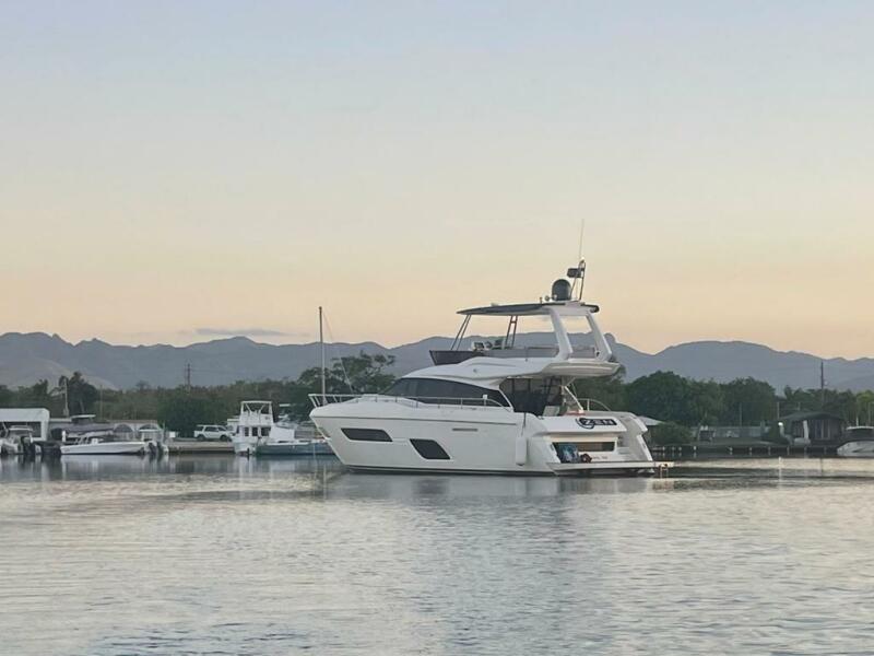 2016 Ferretti Yachts 550 55 ft yacht for sale in Fajardo