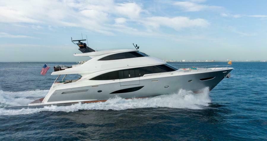 2018 Viking Enclosed Flybridge 93 ft yacht for sale in Stuart, Florida