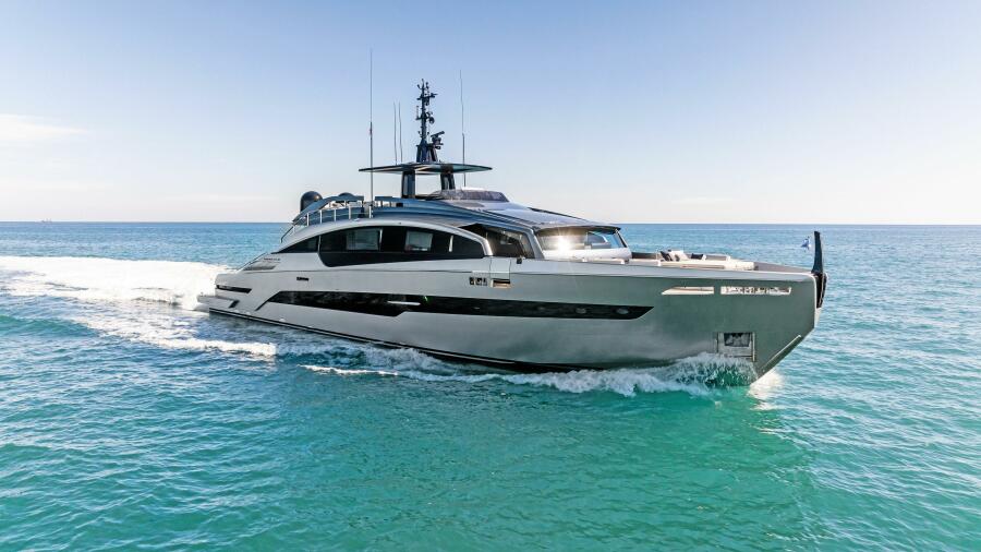 2023 Pershing GTX Motoryacht 116 ft yacht for sale in Miami, Florida
