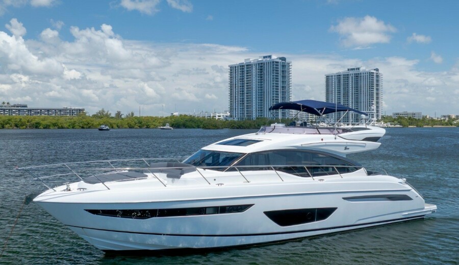 2017 Princess S65 65 ft yacht for sale in Miami, Florida