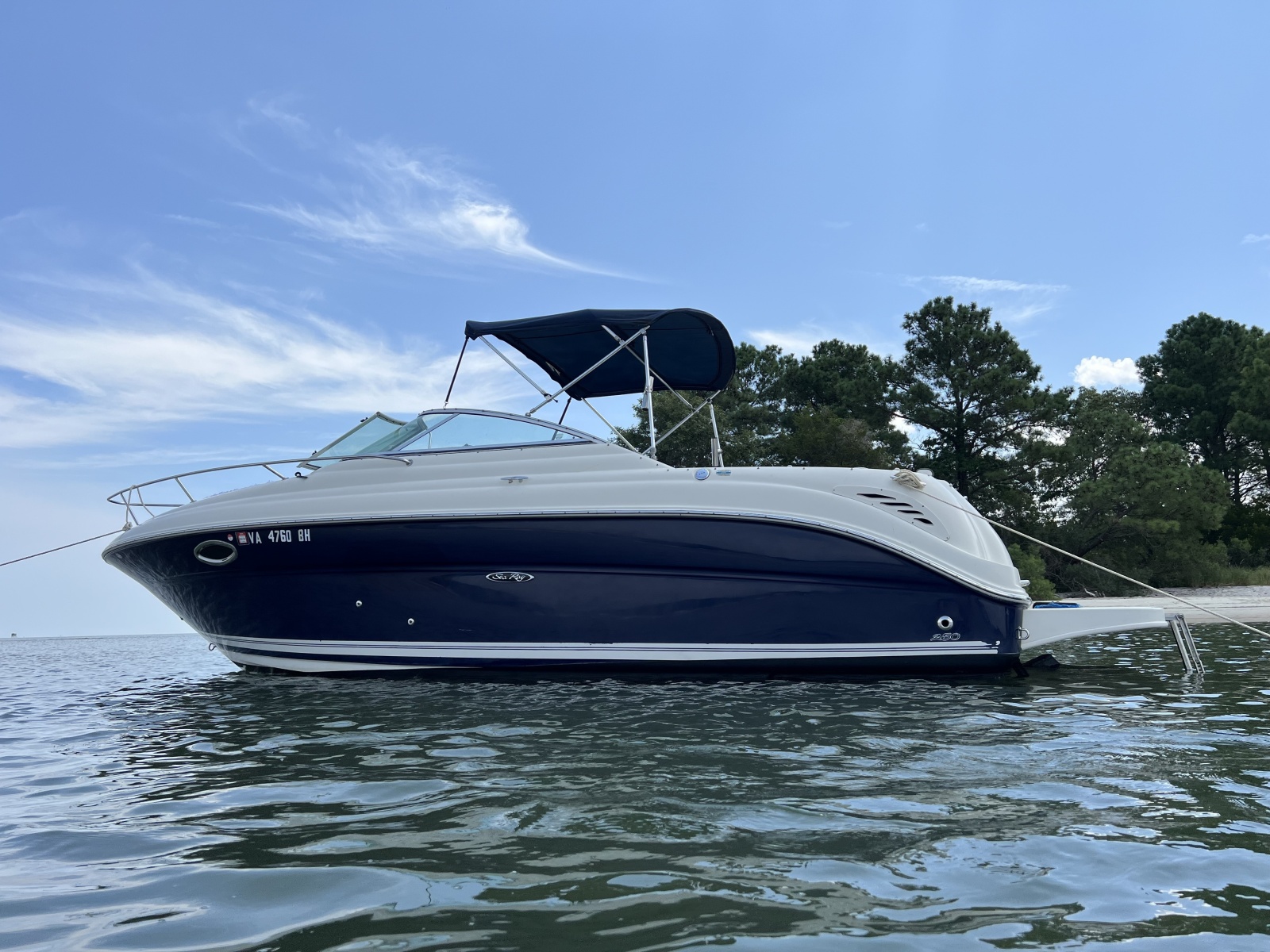 2007 Sea Ray 250 Amberjack 27 ft yacht for sale in DELTAVILLE, Virginia