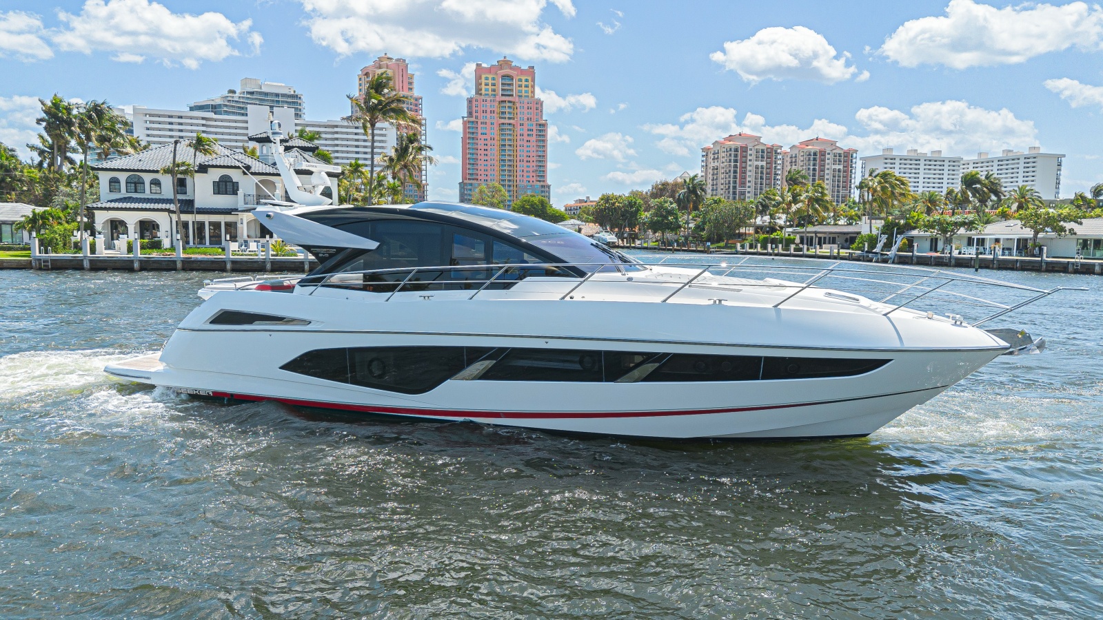 2021 Sunseeker Predator 60 EVO 60 ft yacht for sale in Fort Lauderdale, Florida