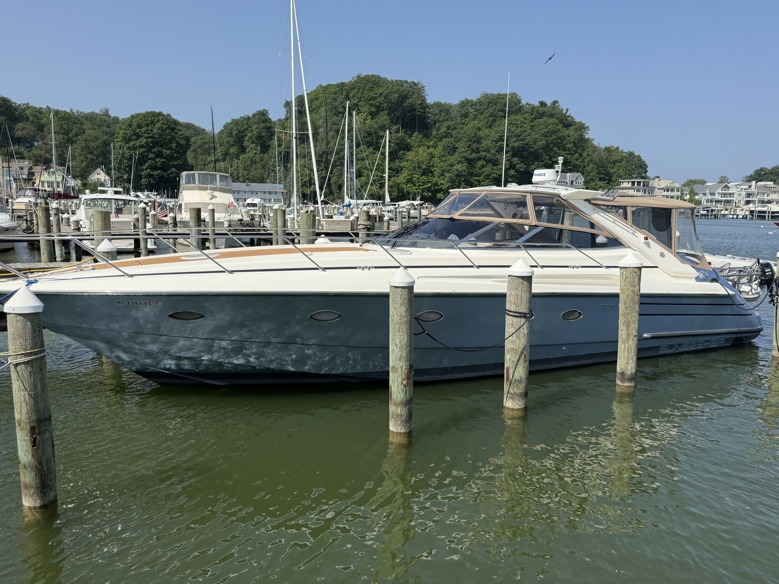 1997 Sunseeker Camargue 51 51 ft yacht for sale in Holland, Michigan