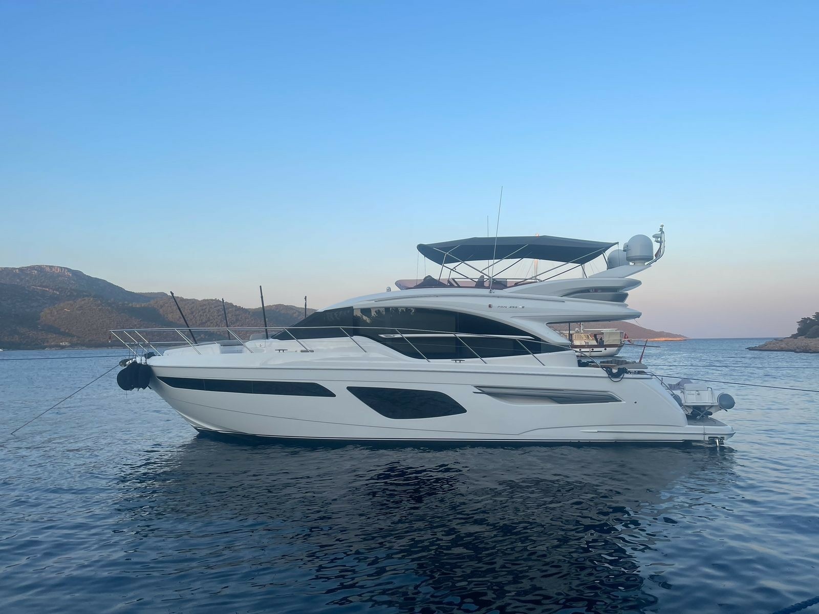 2019 Princess F55 55 ft yacht for sale in Bodrum