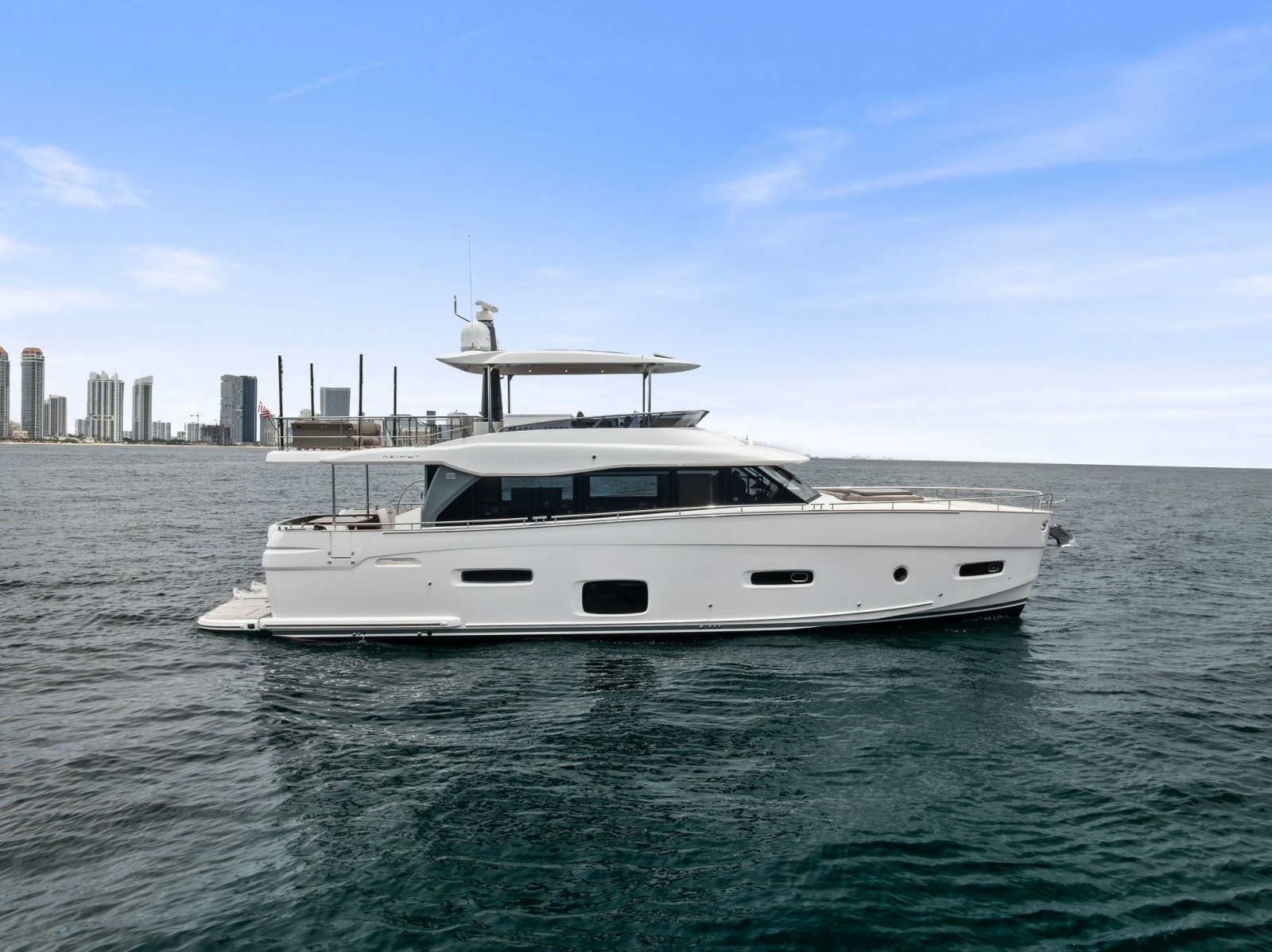 2021 Azimut Magellano 66 66 ft yacht for sale in North Miami, Florida