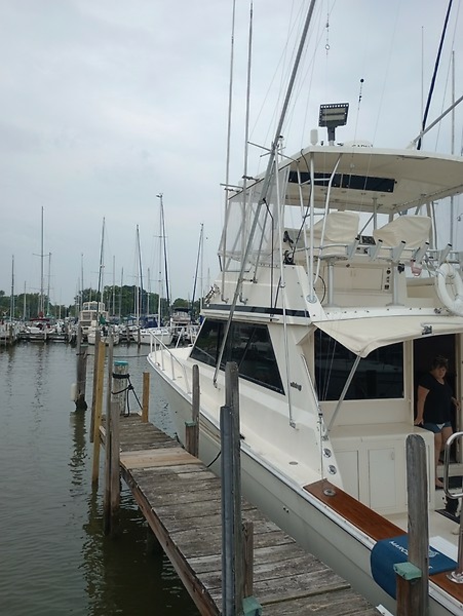 1989 Viking 48 Convertible 48 ft yacht for sale in Chester, Maryland