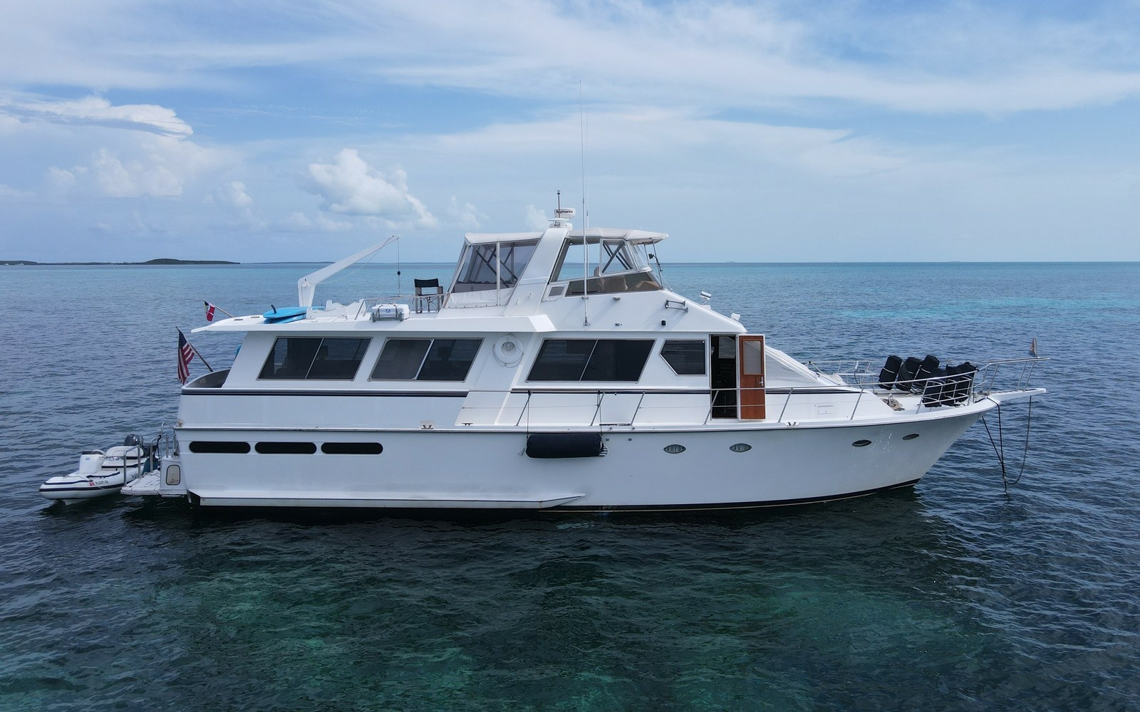 1988 Viking Pilothouse Motor Yacht 63 ft yacht for sale in Fort Lauderdale, Florida