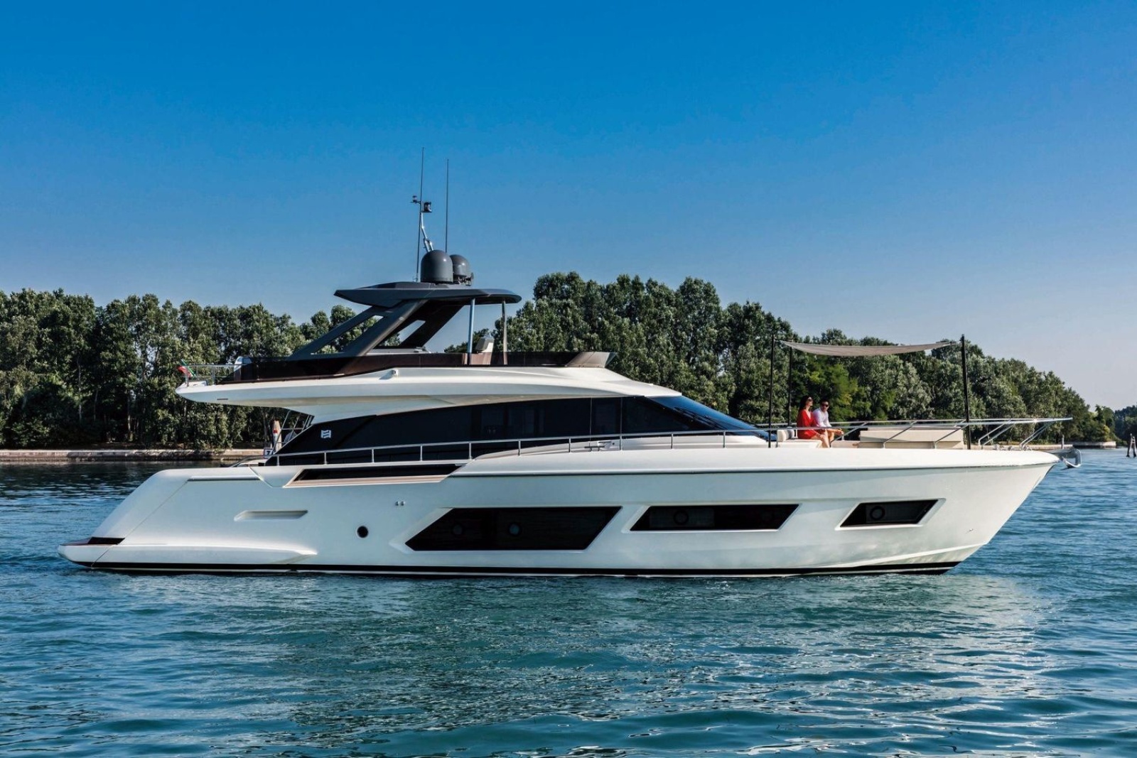 2026 Ferretti Yachts 670 67 ft yacht for sale in Fort Lauderdale, Florida