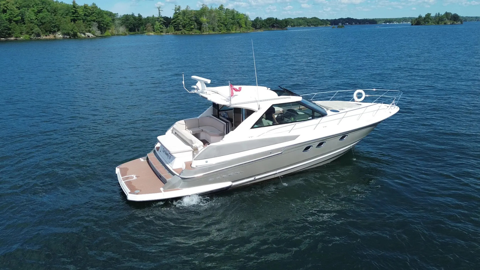 2011 Regal 46 Sports Coupe 46 ft yacht for sale in Lansdowne, Ontario