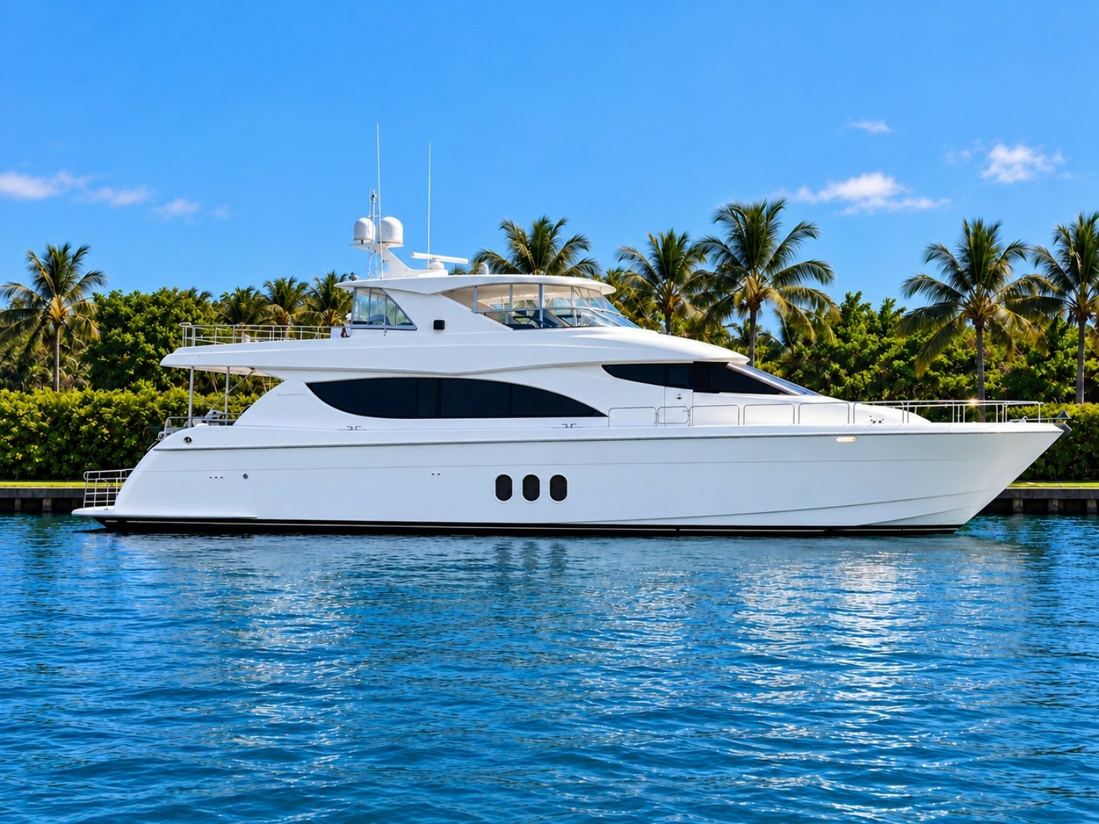 2013 Hatteras 80 Motor Yacht 80 ft yacht for sale in Destin, Florida