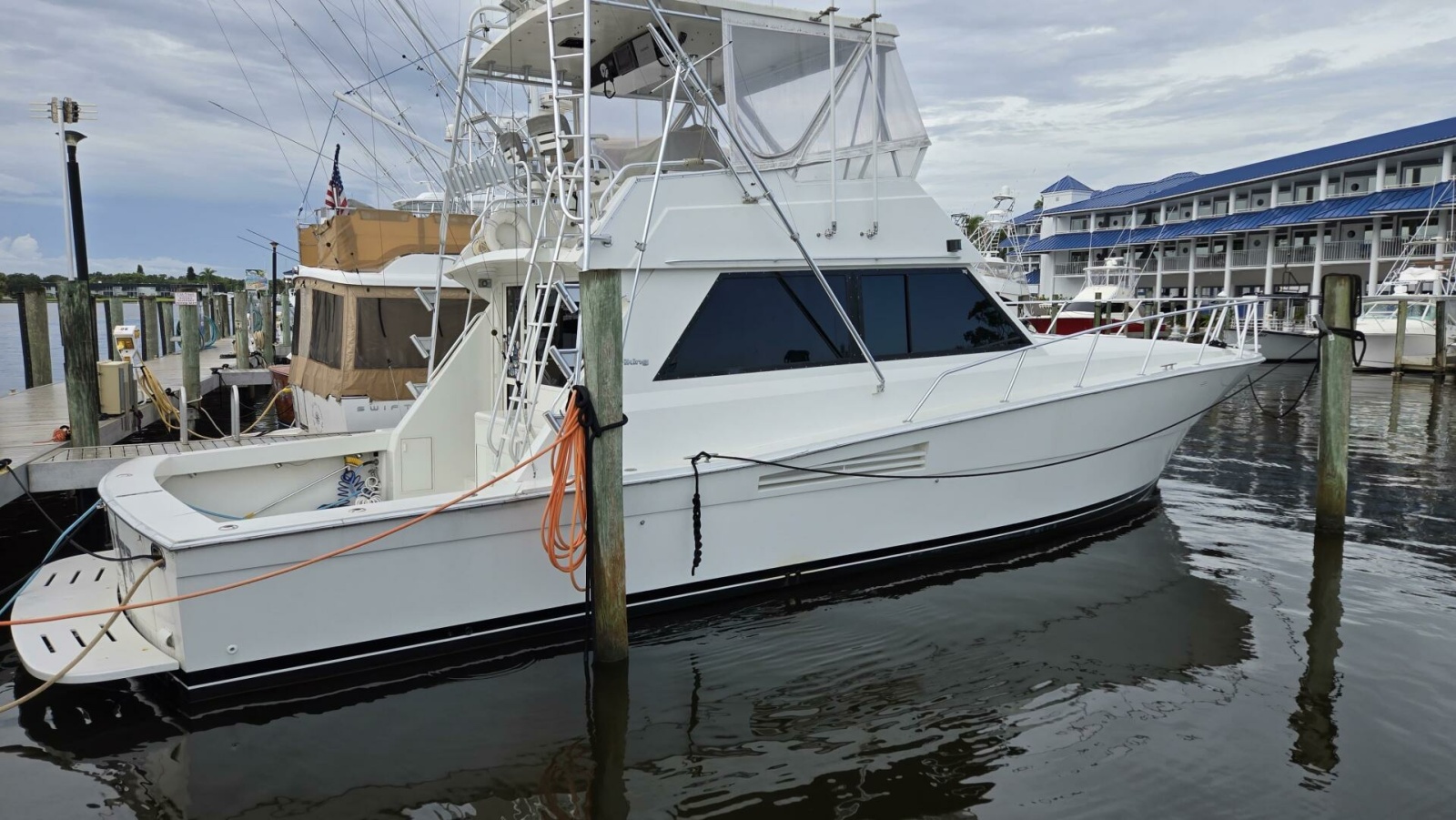 1989 Viking 45 Convertible 45 ft yacht for sale in Stuart, Florida