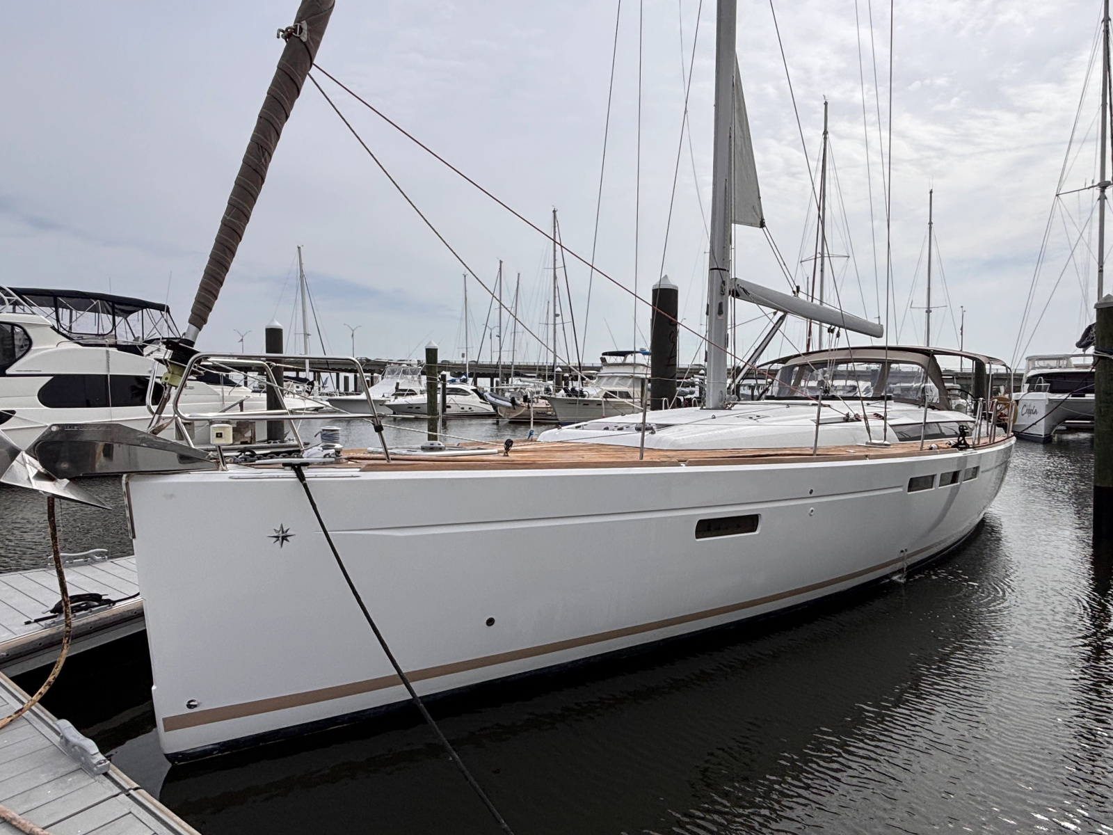 2015 Jeanneau Sun Odyssey 509 51 ft yacht for sale in Bradenton, Florida