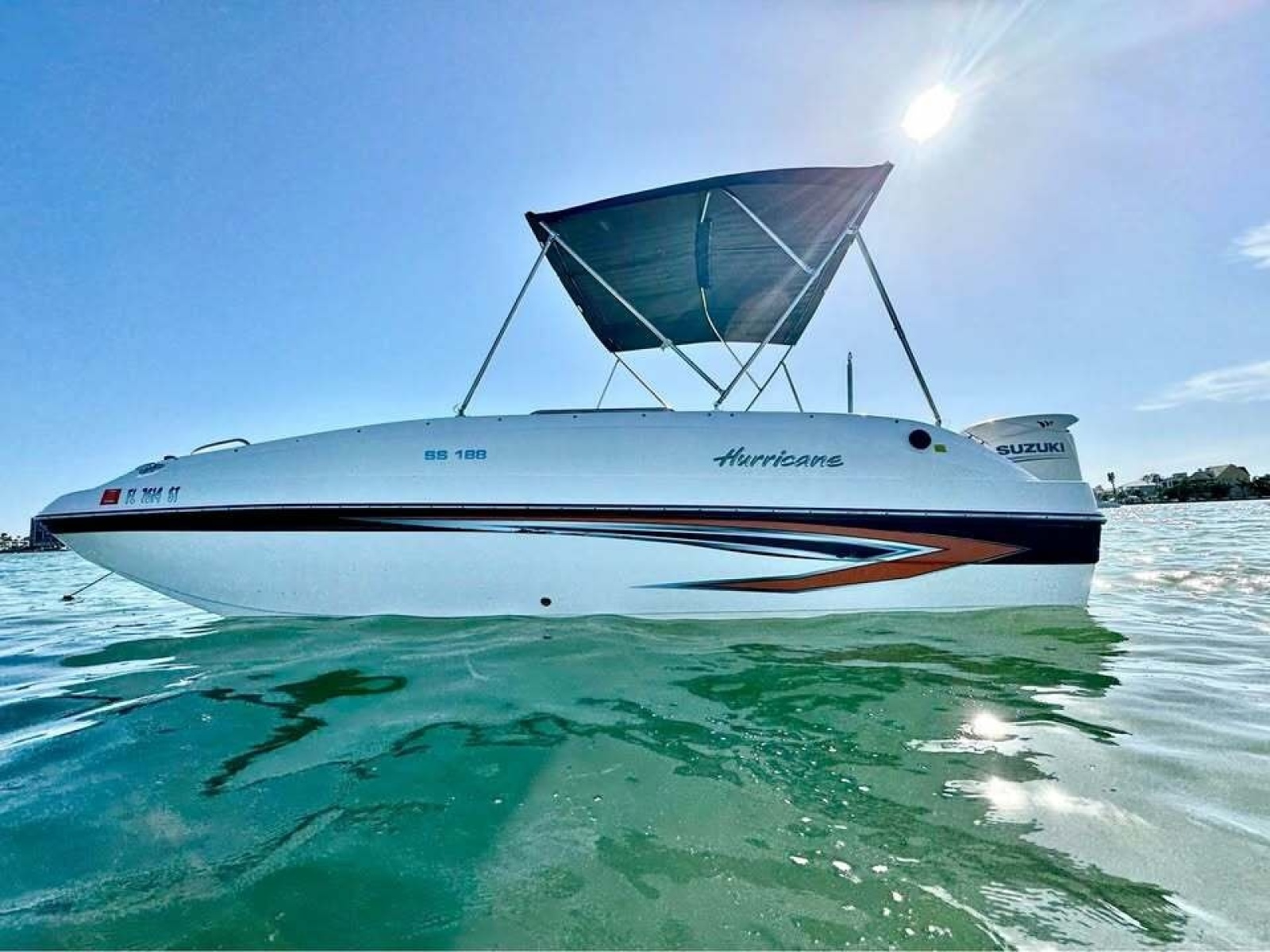 2021 Hurricane SunDeck Sport 188-OB — photo 1
