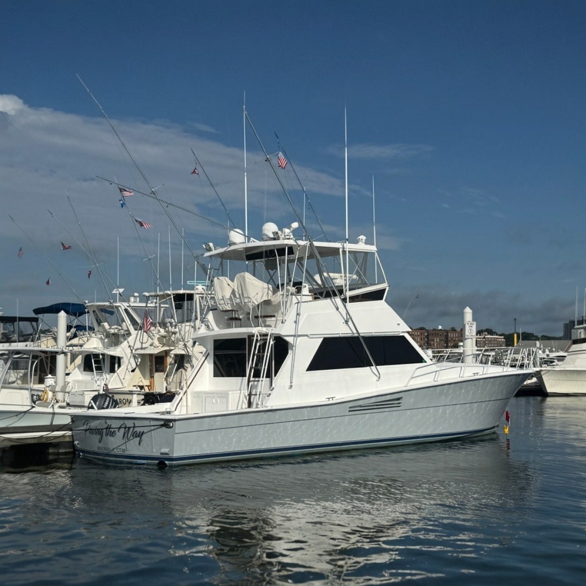 1989 Viking 48 Convertible — photo 1