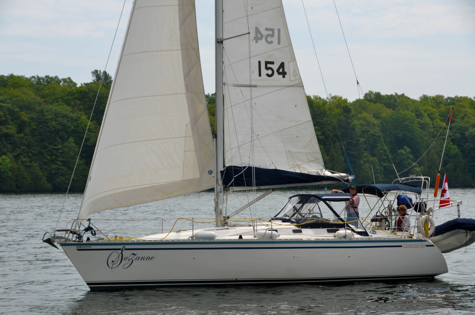 1988 Hunter Legend 37 — photo 1