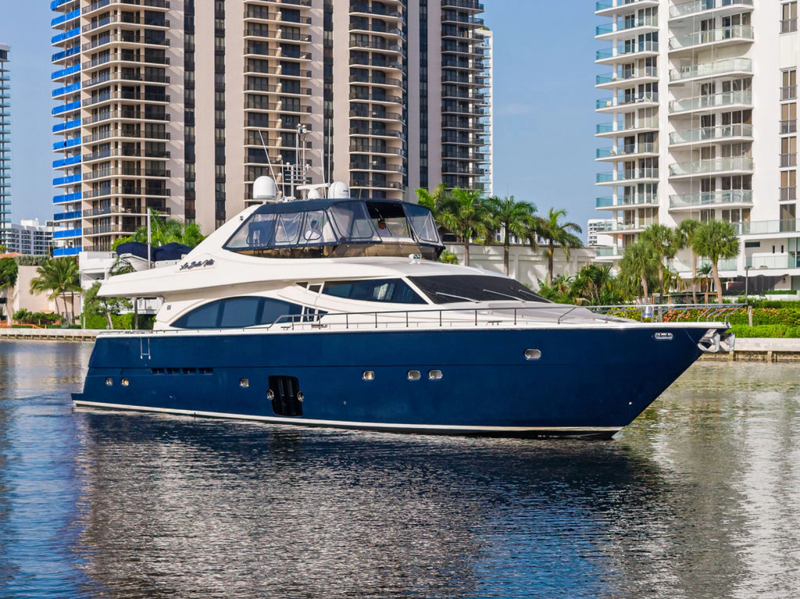 2006 Ferretti Yachts 830 83 ft yacht for sale in Miami, Florida